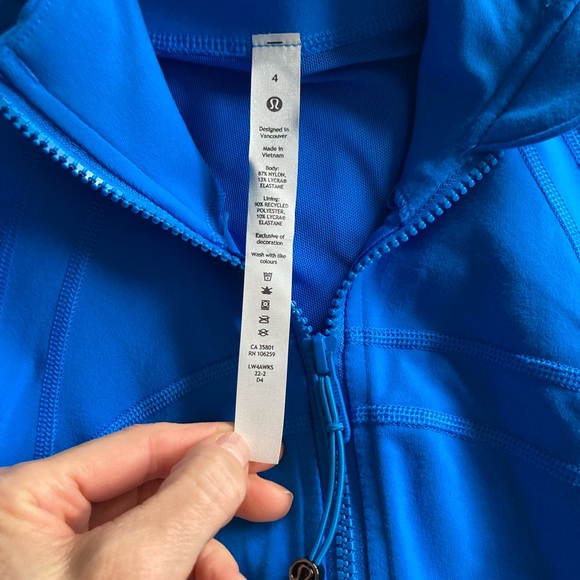 NWOT Lululemon Define Jacket Poolside Size 4 - Picture 7 of 9